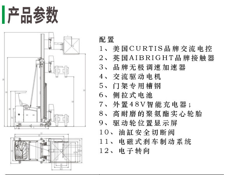 三向叉車(chē)3